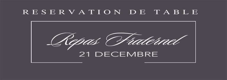 Reservation de table 2025