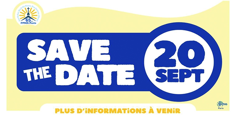 Save the date 20-09-2025